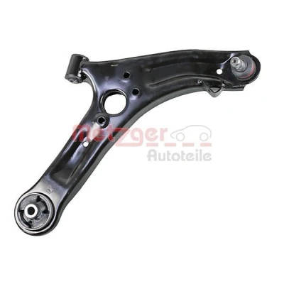Image de METZGER 58142602 Bras de suspension avec rotule suspension, support en caoutchouc Essieu avant droit barre oscillant transversal