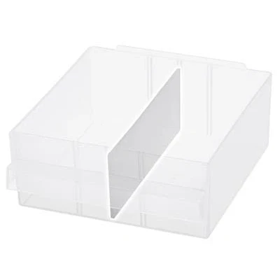 Image de raaco 102049 Set de séparateurs 16 pièces pour tiroir 150 03/150 04, Transparent