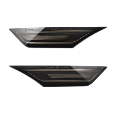 Image de Set de Clignotants Latéraux LED compatible avec Honda Civic X 2016 2022 Fumée incl. Feux Dynamiques &amp; Feu Position, Gris fumé