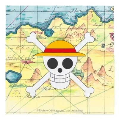Image de 20 Serviettes de table papier Manga: One Piece REF/12801 ON (16.5 x 16.5 cm)