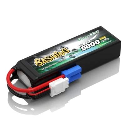 Image de Gens ace Batterie lipo 4S 5000mAh 14.8V 60C Bashing RC avec connecteur EC5,pour Most 1/8 Scale Cars