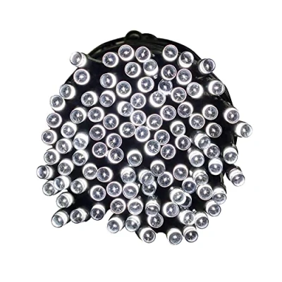 Image de Tuokay, Guirlande Lumineuse avec Prise, 13m 100 LED 8 Modes de Scintillement, Lumières D&#039;intérieur à Cordes, Noël Décoratives pour Arbre Noël, Ornement Mariage (Blanc)