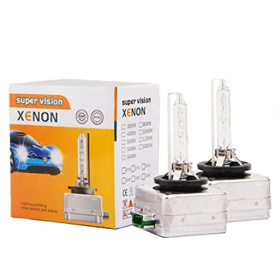 Image de Ricoy Lot de 2 ampoules HID xénon remplacement pour D3S Phares voiture, 12 V, 35 W (8 000 K)