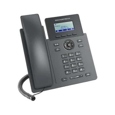 Image de Grandstream GRP2601 Téléphone IP Noir Combiné Filaire 1 Ligne LCD 2.21&quot;