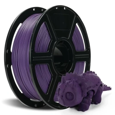 Image de FLASHFORGE Filament ETG en fibre de carbone PETG 1,75 mm, PETG, pour imprimante 3D, précision dimensionnelle 1 kg +/ 0,02 léger, résistant à la chaleur et sans humidité