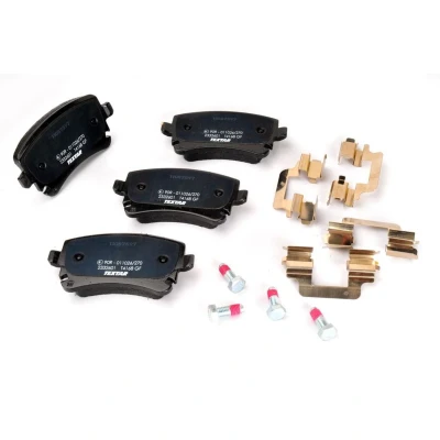 Image de TEXTAR 2332601 Jeu de plaquettes frein non préparé pour indicateur d&#039;usure avec vis d&#039;étrier accessoires AUDI: A6 C6 Avant