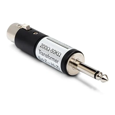 Image de Hosa MIT 435 Transformateur XLR3F vers TS pour Microphone Z