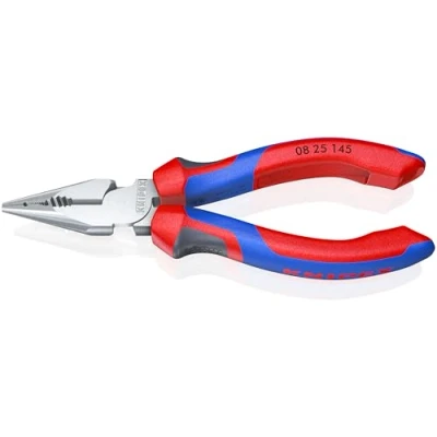 Image de Knipex Pince universelle multifonctions chromée, avec gaines bi matière 145 mm 08 25