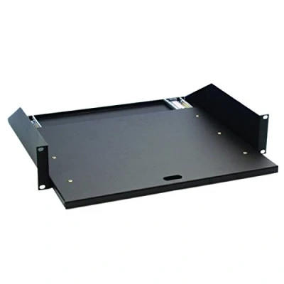 Image de Adam Hall 19&quot; Parts 87555 Berceau Universel Rackable 2 U sur Glissières