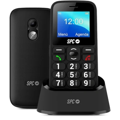 Image de SPC Fortune 2 4G Téléphone Portable Senior 4G, Bouton SOS, Volume de Sonnerie très élevé (102dB), Configuration à Distance, Grandes Touches, et Notifications intelligentes, Noire