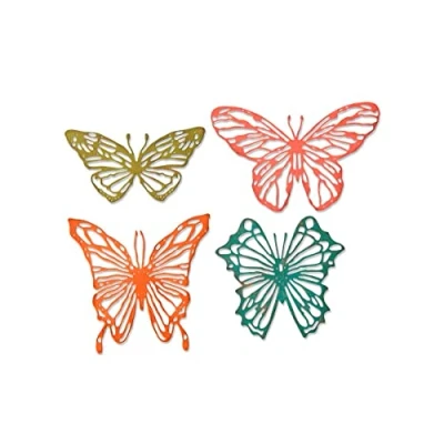 Image de Sizzix Thinlits Die 665377 Sous la mer #1 coloriser par Tim Holtz Lot de 22