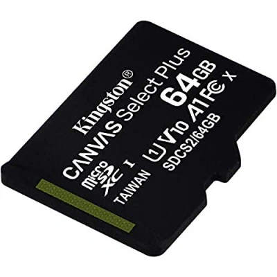 Image de Kingston Technology Carte micSDXC Canvas Select Plus 100R A1 C10 de 64 Go sans ADP Neuf