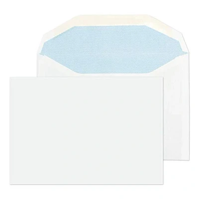 Image de Blake Purely Everyday Lot de 1 000 enveloppes avec rabat à humecter Blanc Format C6 114 x 162 mm 80 g/m²