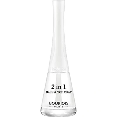 Image de VERNIS À ONGLES BOURJOIS PARIS 2 en 1 Base &amp; Top Coat 9 ml