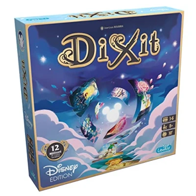 Image de Asmodee Dixit : Disney Jeu de Table Fantaisie et d&#039;Imagination avec les Personnages Disney, 3 6 Joueurs, 8+ Ans, Edition en Italien