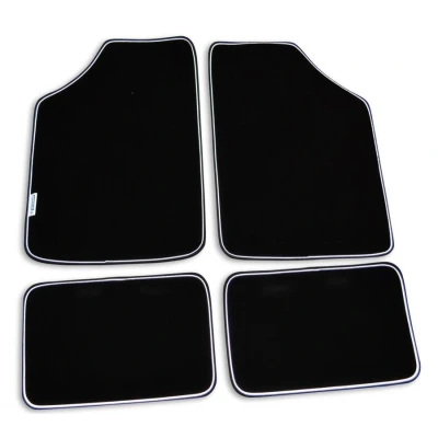 Image de Michelin 009080 Ensemble de tapis sol PP (polypropylène) avant et arrière 4 noir Adaptation universelle