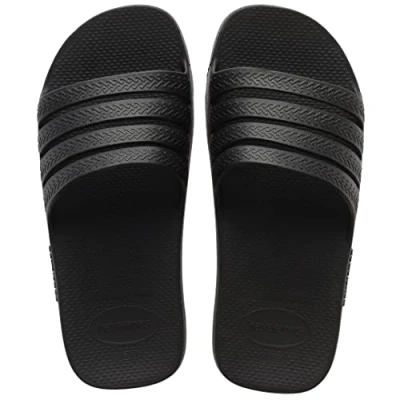 Image de Havaianas Tongs unisexe Slide Stradi, Noir, 39/40 EU