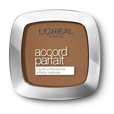 Image de palette L&#039;Oréal Accord Parfait Poudre N.100Azie A UNA Combinazione Di Aromi Scelti E Ottenuti Da Ingredienti Qualità Provenienti Tutto Il Mondo Cere Ottimi, Questa Candela Grande