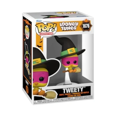 Image de Funko Pop! Animation: LTH Tweety Bird (Witch​) Titi Looney Tunes Les Figurine en Vinyle à Collectionner Idée de Cadeau Produits Officiels TV Fans