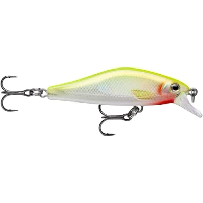 Image de Rapala Shadow Rap Solid Shad Silver Fluorescent Chartreuse Plug