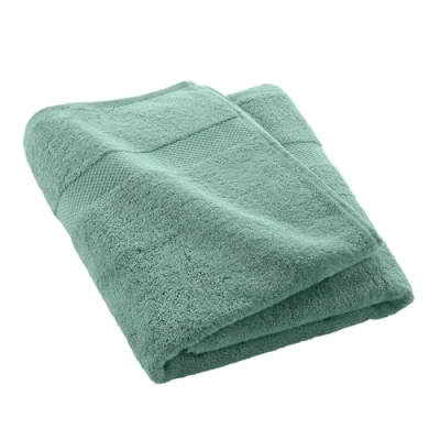 Image de douceur d&#039;intérieur, Drap de Bain (90 x 150 cm) Elegance Celadon, 100% Coton Uni