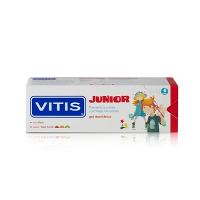 Image de Vitis® Junior Dentifrice Gel Tutti Frutti