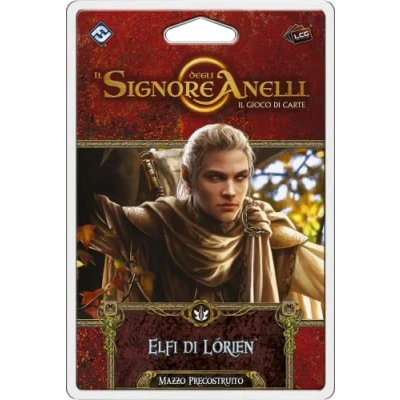 Image de Asmodee Le Seigneur des Anneaux, Jeu de Cartes : Elfes Lórien, Bouquet Préconstruit, Edition en Italien, 10713