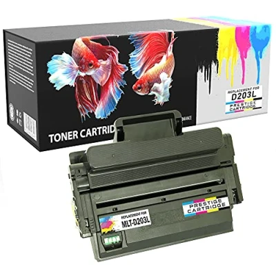 Image de PRESTIGE CARTRIDGE Compatible MLT D203L Cartouche de Toner pour Samsung ProXpress M3320 M3320ND M3370 M3370FD M3370FW M3820 M3820ND M3820D M3820DW M3870 M3870FD M3870FW M4020 M4020ND M4020NX M4020D M4070 M4070FR Noir