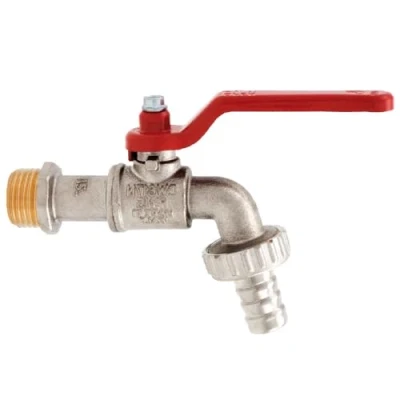 Image de Schläfer 433800 1/2&quot; Pouce (15/21) Robinet d&#039;eau en Laiton de Qualité Supérieure, à sphére, Jardin avec raccord tuyau, D&#039;arrosage Sphère, Exterieur 1/2.