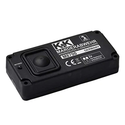 Image de Cartrend M8700 répulsif à martre appareil ultrasons sinus étanche, fonctionnement sur batterie, portée jusqu&#039;à 6 m / 60 m², avec IP 65
