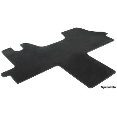 Image de WALSER 80650 Ensemble de tapis sol Textile avant 1 noir Sur mesure RENAULT: MASTER 3 Kasten, Bus