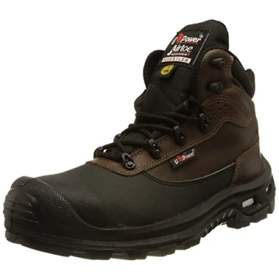 Image de Upower Mixte Floyd ESD S3 CI an SRC Chaussure de Protection Incendie et sécurité, Red, 42 EU
