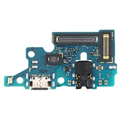 Image de OnlyTech Circuit connecteur de Charge Remplacement pour Le Samsung Galaxy A71 A715F Pièce détachée Interne Comprenant la Prise USB Type C, Micro, l&#039;antenne et Jack