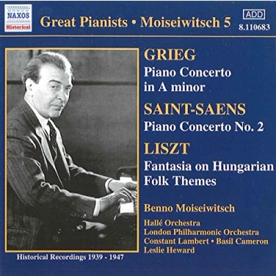 Image de Moiseiwitsch Editions/vol.5 [Import]