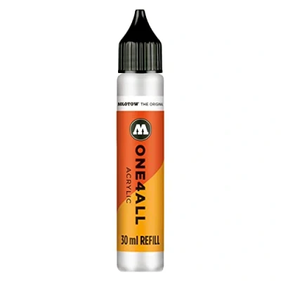 Image de Recharge Molotow Refill One4All Pour marqueur permanent 30 ml Signal White