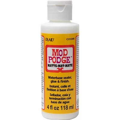 Image de Isolant et finition à base d&#039;eau Mod Podge, Multicolore, 4 oz
