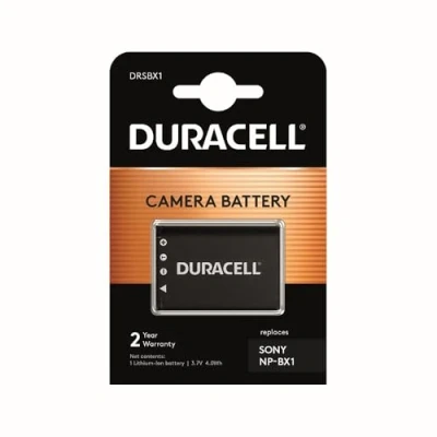 Image de Pile pour appareil photo Li Ion 950 mAh Duracell Sony RX100, Action Cam HDR AS300, Cyber shot DSC