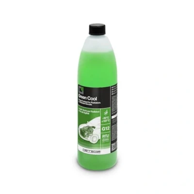 Image de Errecom Green Cool, Liquide de Radiateur Vert 30C, antigel G12 avec Paquet d&#039;inhibiteurs à Base Organique OAT, Prêt l&#039;emploi, 1 Litre