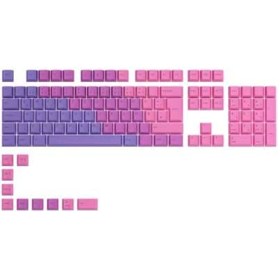 Image de Touches de clavier GLORIOUS PC GAMING RACE ISO Internationale PBT Sublimées Durables