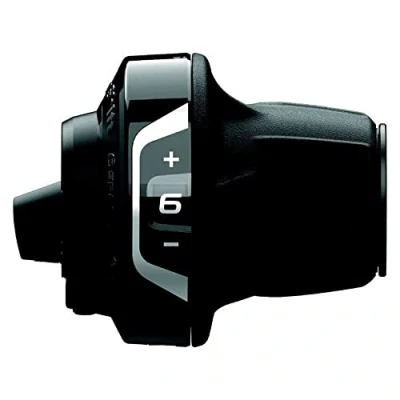 Image de SHIMANO Slrv4006r SL RV400 Revo Manette Vitesses pour droitier, avec Affichage Optique Unisexe, Noir, 6 Speed