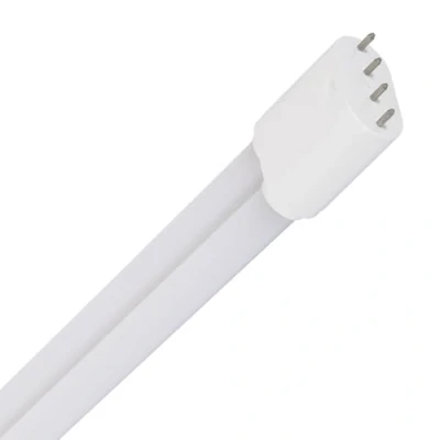 Image de Tube LED 2G11 41cm PLL 15W TECHBREY Blanc Chaud 3000K 3500K Capot Opale
