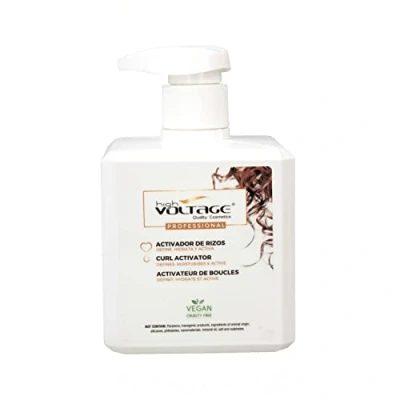 Image de Crème pour Définir les Boucles Voltage Curly