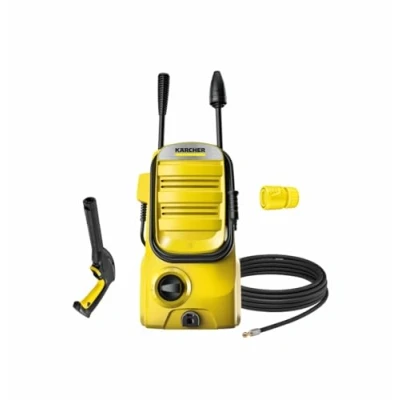 Image de Kärcher Nettoyeur Haute Pression K 2 Compact, Pression: 110 bar, Débit: 360 l/h, Superficie de Nettoyage: 20 m²/h, Poids: 3,74 kg, Filtre à Eau, Flexible &amp; Pistolet Pression, Rotabuse, Lance