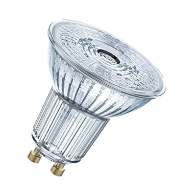 Image de Osram Spot LED 4,3 W Warm Réflecteur 2700K, Verre, GU10, Blanc Chaud 10 Unité