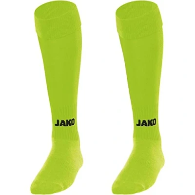 Image de JAKO Glasgow 2.0 Chaussettes, Vert Fluo, 47 50 Mixte