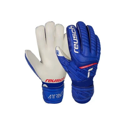 Image de Reusch Attrakt Grip Finger Support Junior Gants de Gardien But pour Enfants avec Expanse Cut et Protection des Doigts