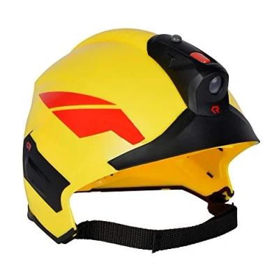 Image de Simba 108101000 casque de pompier Rosenbauer pour enfants, avec lampe amovible, taille réglable, garçons et filles à partir 3 ans
