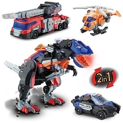 Image de Switch &amp; Go Dinos 3 in 1 Super T Rex