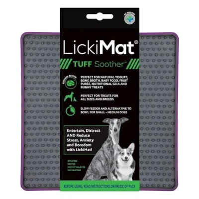 Image de LICKIMAT Soother Tuff 20 x cm en différentes couleurs, couleur : violet, taille petit