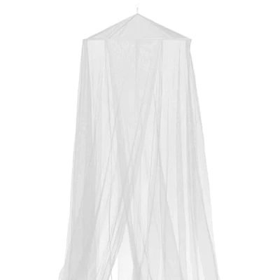 Image de ZD Trading 2581689 Moustiquaire de lit, Grand Lits Simples et Doubles,Ciel Lit Adulte Enfant,Moustiquaire Ciel D&#039;installation Rapide Facile,Convient à Tous Les Lits(Blanc), Taille unique